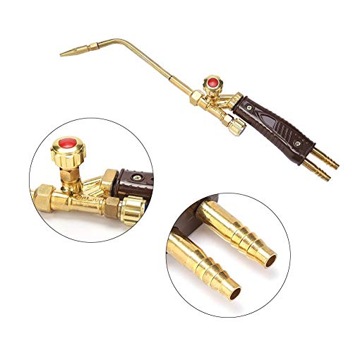 Thincol Welding Torch, H01-6/H01-20, Injection Type, Copper, Gold/Black, 39cm/57cm - Image 4