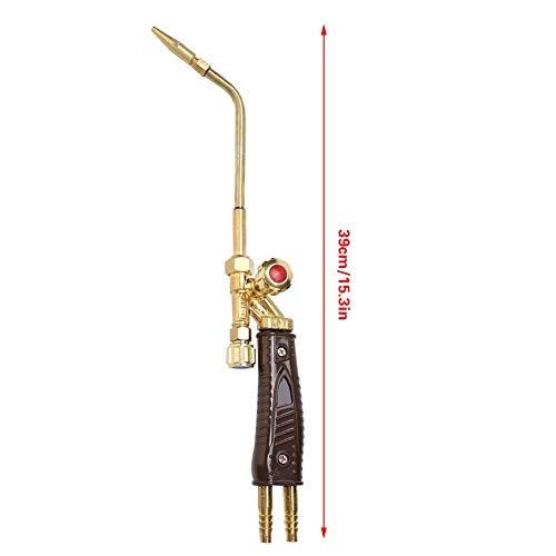 Thincol Welding Torch, H01-6/H01-20, Injection Type, Copper, Gold/Black, 39cm/57cm - Image 5