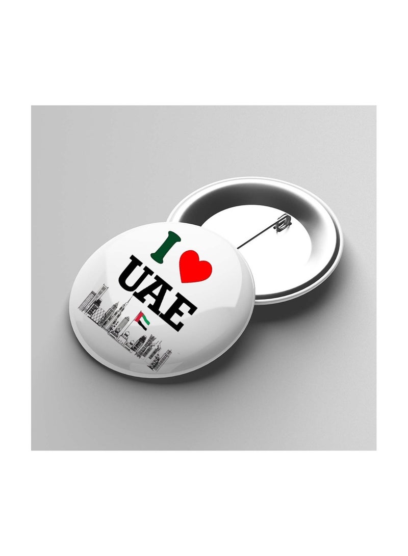 Generic UAE National Day Pack of 3 Kids Combo Pack – Includes UAE Flag Cap, Handheld Flag, and UAE Button Badge – Perfect for National Day Events, and Celebrations - Image 4