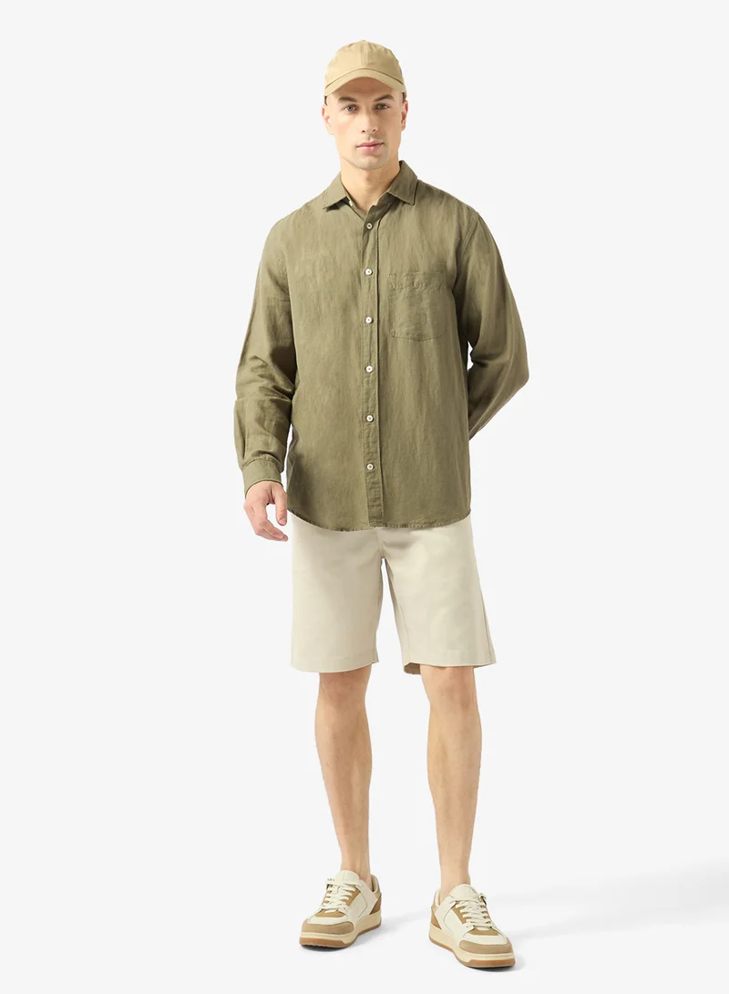 Robert Wood Casual Shorts