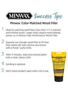 Minwax Color Matched Wood Filler Walnut 170 G  - Image 3