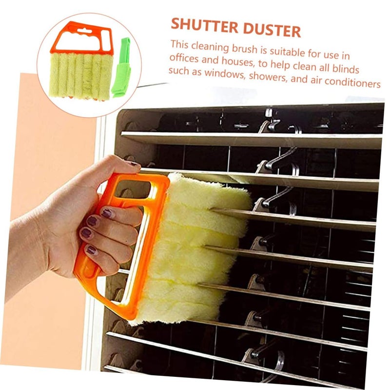 2pcs Window Cleaner Brush and 7Finger Blinds Cleaning Tool Set for Home - Image 5