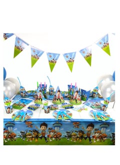 Brain Giggles Brain Giggles Paw Patrol Theme Disposable Tableware  - Image 1