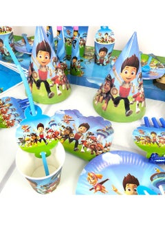 Brain Giggles Brain Giggles Paw Patrol Theme Disposable Tableware  - Image 2
