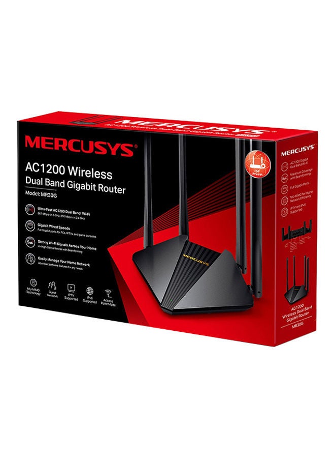 MERCUSYS AC1200 Dual-Band Wi-Fi Gigabit Router - Image 3