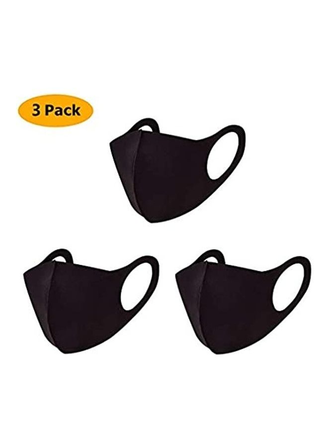 NIBEMINENT Unisex Dust Mask Space Cotton - Washable & Reusable Protection from Pollen, Pet Dander, Other Air Pollution, Pack of 3 - Image 1