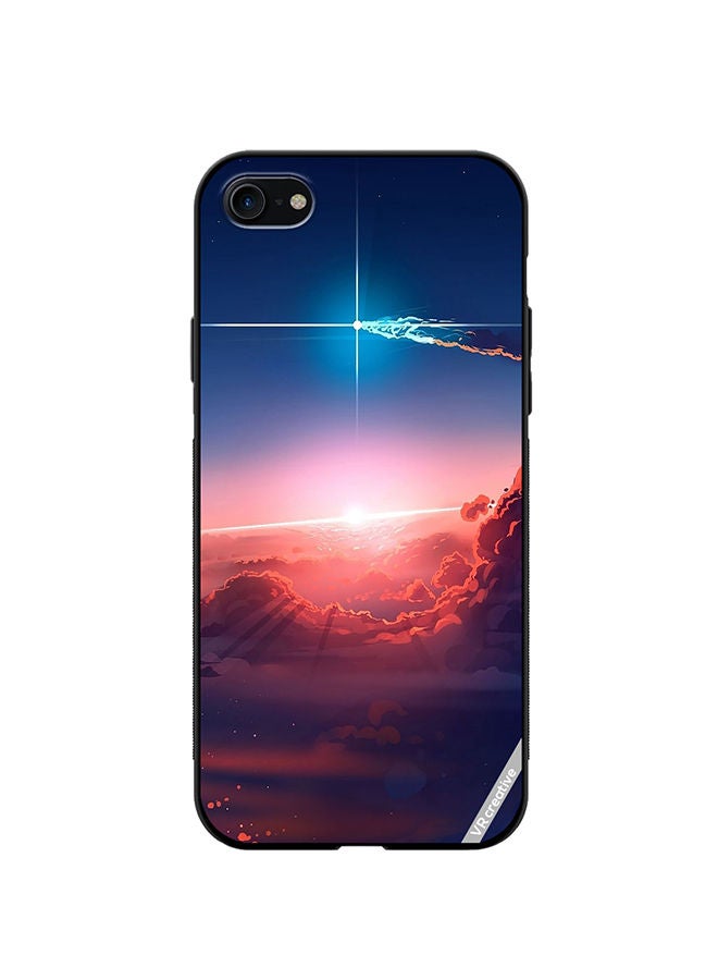 VR CREATIVE Protective Case Cover For Apple iPhone SE (2022) Nature Light Design Multicolour - Image 1