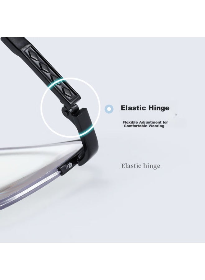 Fenchi Pure Titanium Ultra-light Reading Gl For Men, Middle-aged And Elderly, Gift For Dad, High-definition Anti-blue Light Bifocal Smart Zoom Presbyopic Gl - Image 4