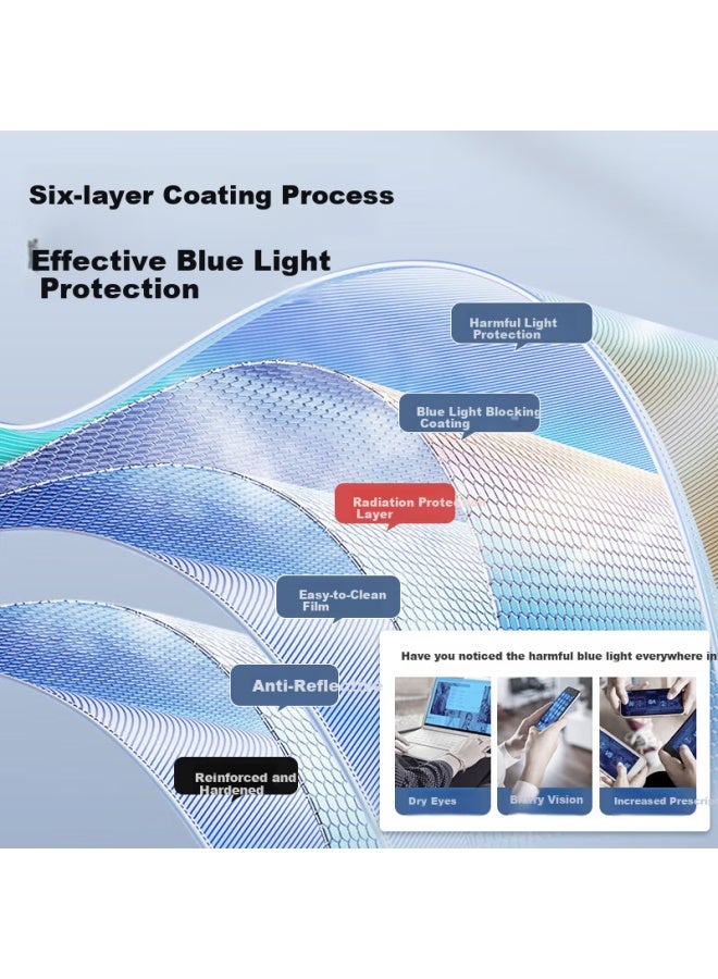 Fenchi Pure Titanium Ultra-light Reading Gl For Men, Middle-aged And Elderly, Gift For Dad, High-definition Anti-blue Light Bifocal Smart Zoom Presbyopic Gl - Image 2