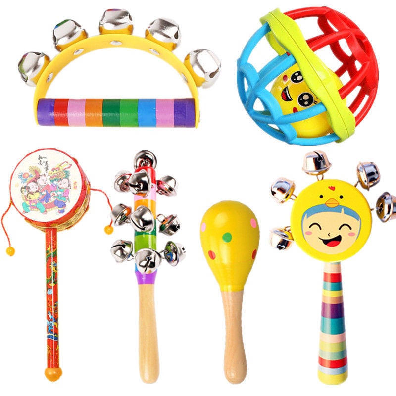 Newborn Baby Hand Rattle Toy Male And Female Baby Early Education Grasping Pursuit Training 0-12 Months Toddler Comfort Toy - Image 2