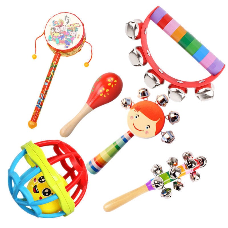 Newborn Baby Hand Rattle Toy Male And Female Baby Early Education Grasping Pursuit Training 0-12 Months Toddler Comfort Toy - Image 3