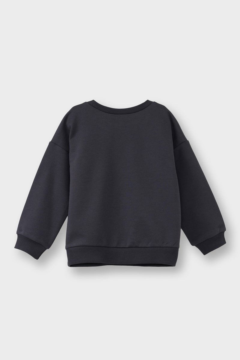 ديفاكتو قميص رياضي بقصّة عادية وأكمام طويلة ورقبة دائرية للبنات الصغار - Image 4