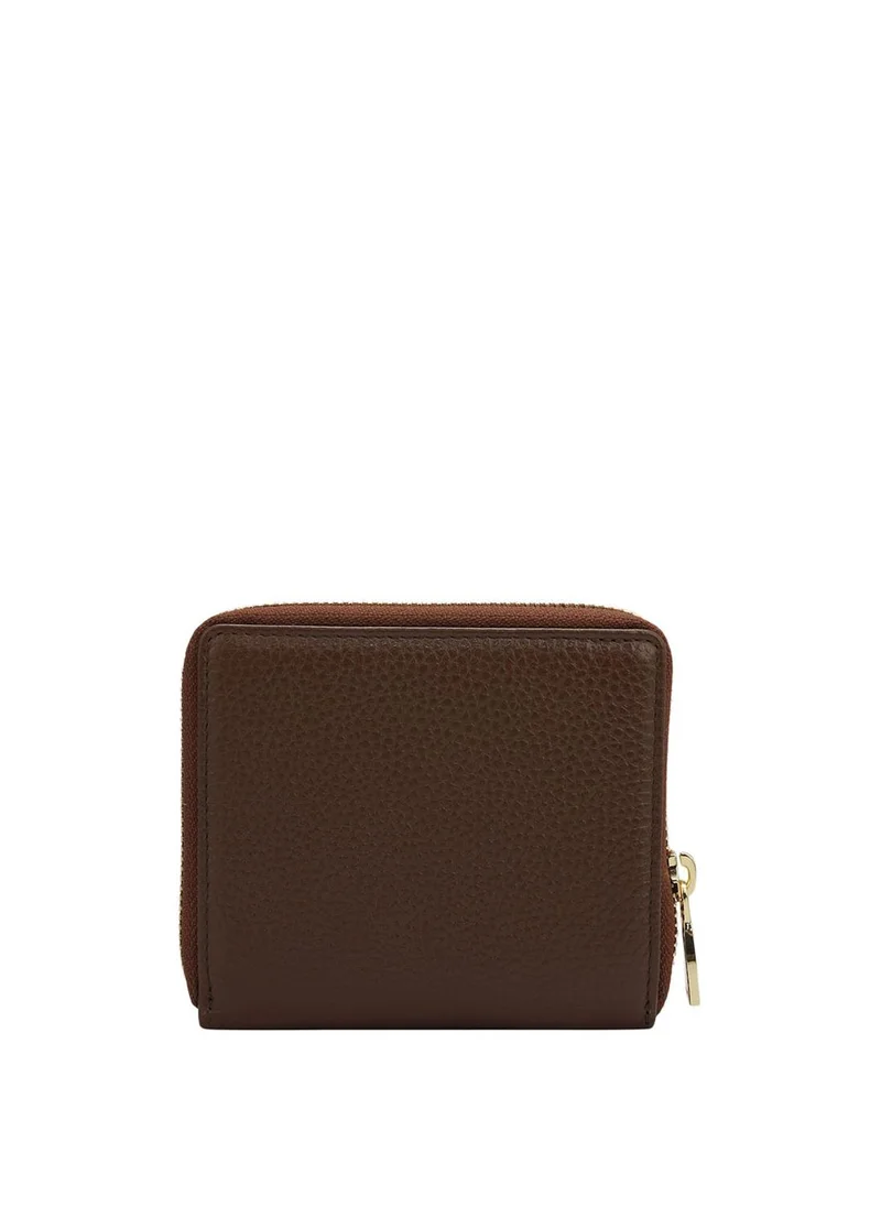 Da Milano  Da Milano Genuine Leather Brown Ladies Wallet for Women | Best Price UAE