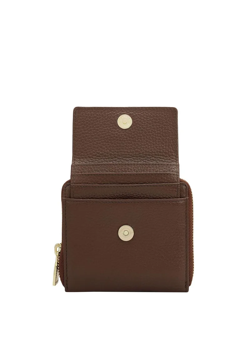 Da Milano  Da Milano Genuine Leather Brown Ladies Wallet for Women | Best Price UAE