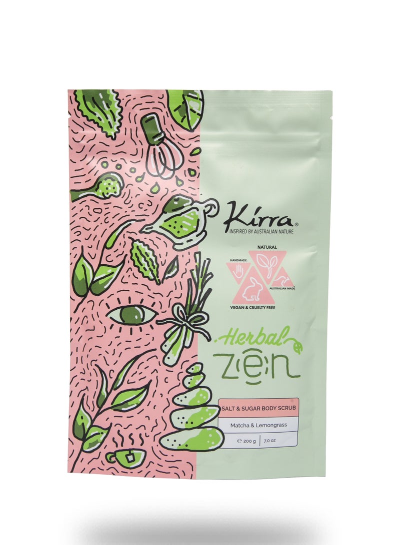 Kirra Herbal Zen – Salt & Sugar Body Scrub - Image 1