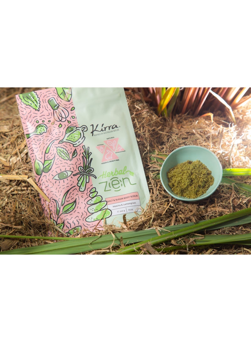 Kirra Herbal Zen – Salt & Sugar Body Scrub - Image 4