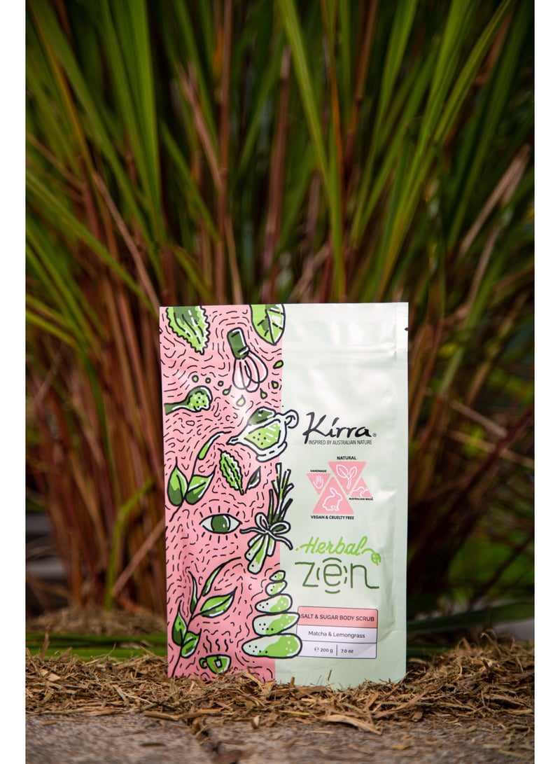 Kirra Herbal Zen – Salt & Sugar Body Scrub - Image 3
