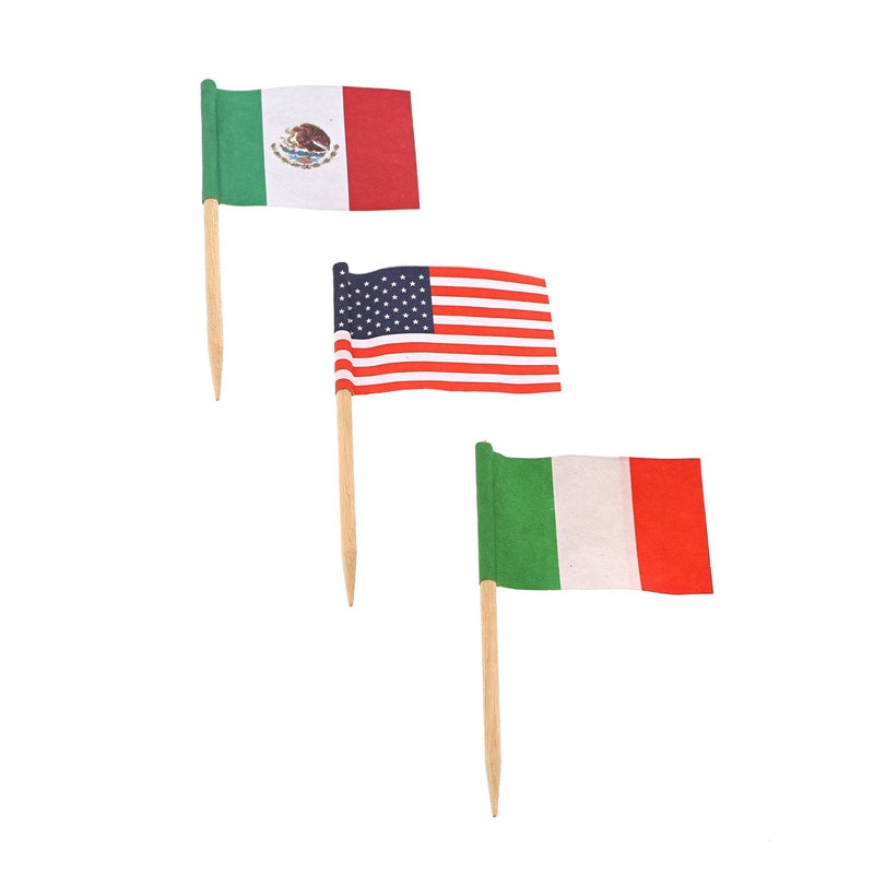 Royal 100 Count American Flag Picks, Multicolored - Image 5