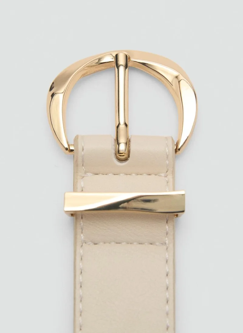 مانجو Oval Buckle Belt