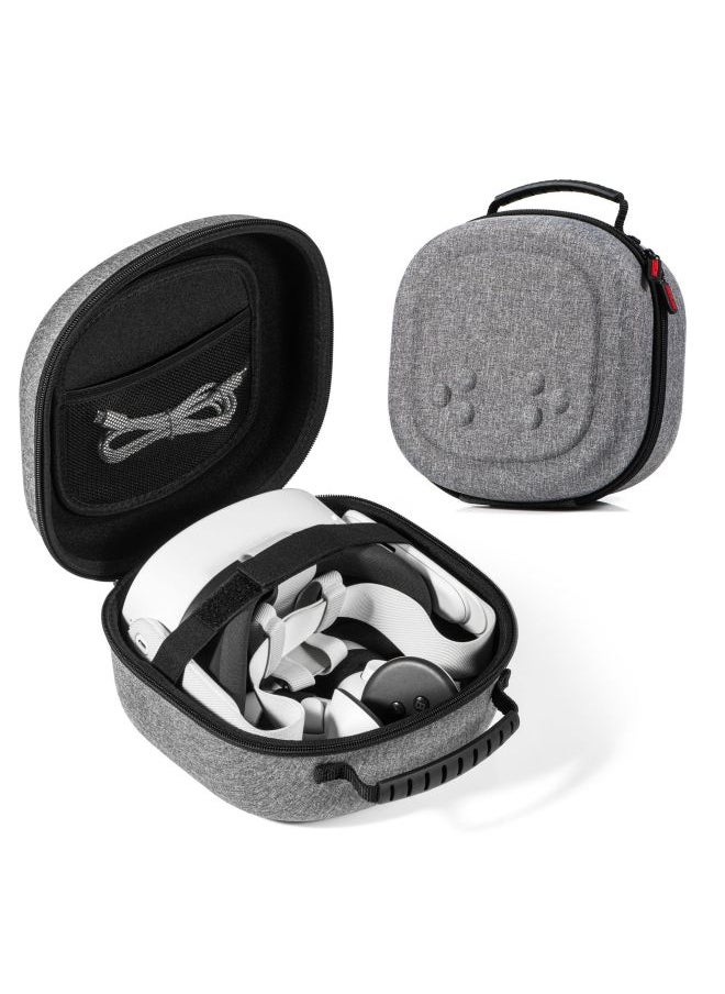 Generic Spot Meta Quest 3S Cosmetics Bag Quest 3/2 Vr Glasses Handbag Accessories Satchel Cross-Body Bag-product Color:Vr Universal Package [grey]  - Image 1