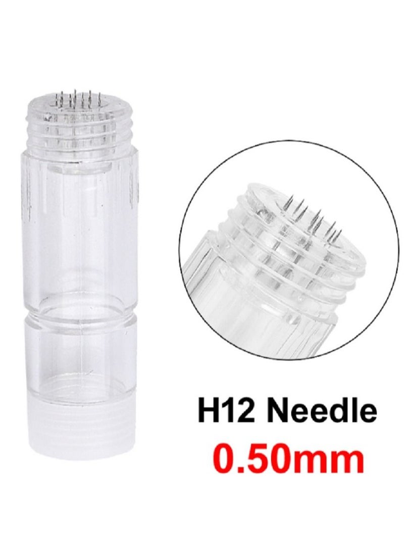 hydra 10Pcs H12(0.5mm) Needle Replacement Cartridges for Hydra Pen H2/Microcrystalline Hydrometer - Image 2