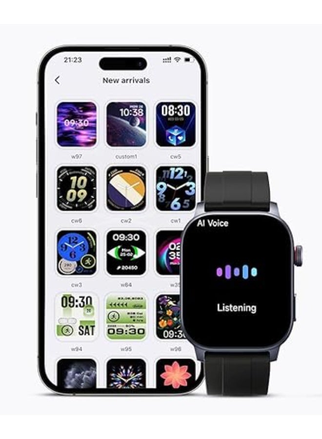 Kieslect Ks 3 Smart Calling Watch - black - Image 3