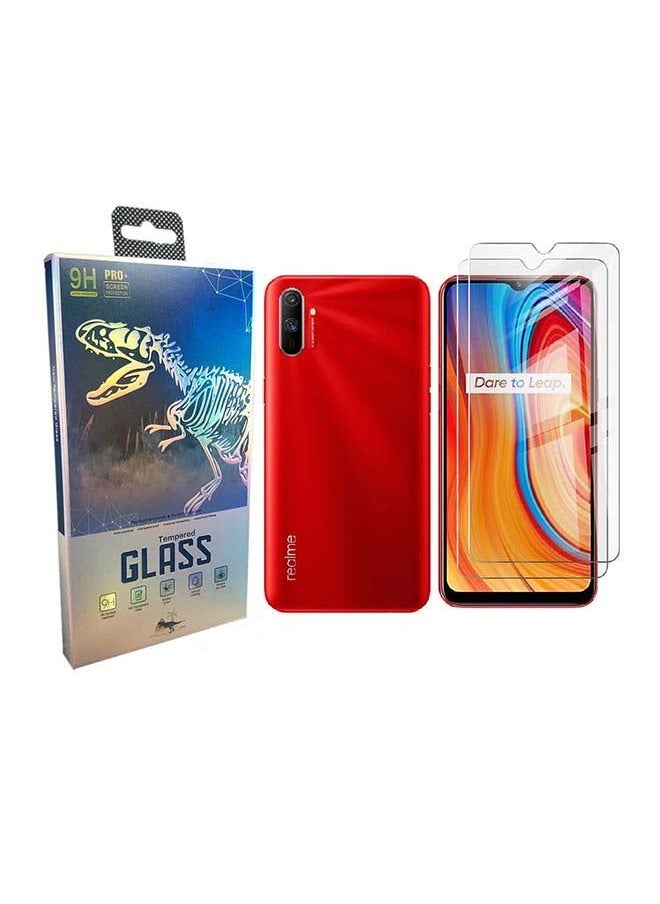 vesus 2-Piece Screen Protector For Realme C3 10inch Clear 
