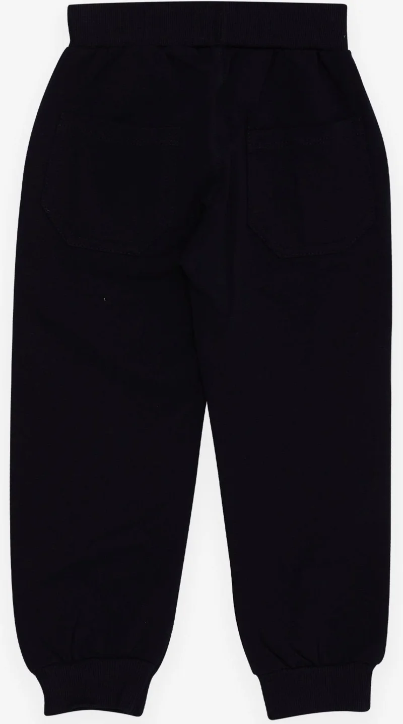Breeze Boy's Sweatpants with Pocket, Age 3-8, Navy Blue