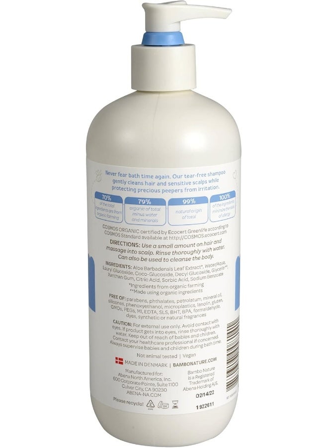 Bambo Nature Tear Clear Baby Shampoo, 16.9 fl oz Bottle, 1 Count - Image 2