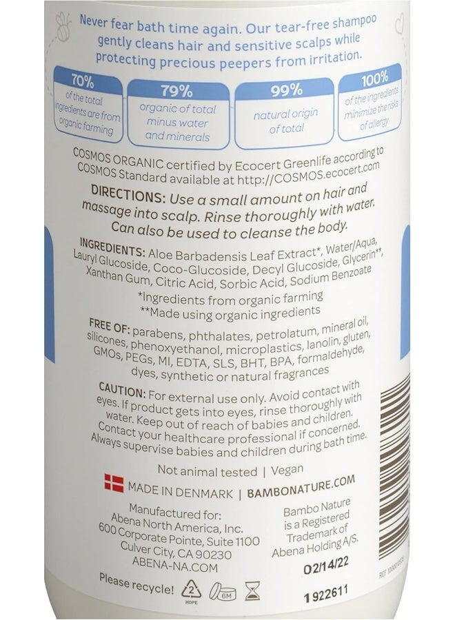 Bambo Nature Tear Clear Baby Shampoo, 16.9 fl oz Bottle, 1 Count - Image 3