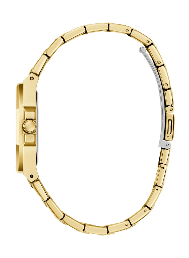 GUESS Contessa Women's Analog Quartz Gold Stainless Steel Watch GW0877L2 - 34 mm  - Image 4