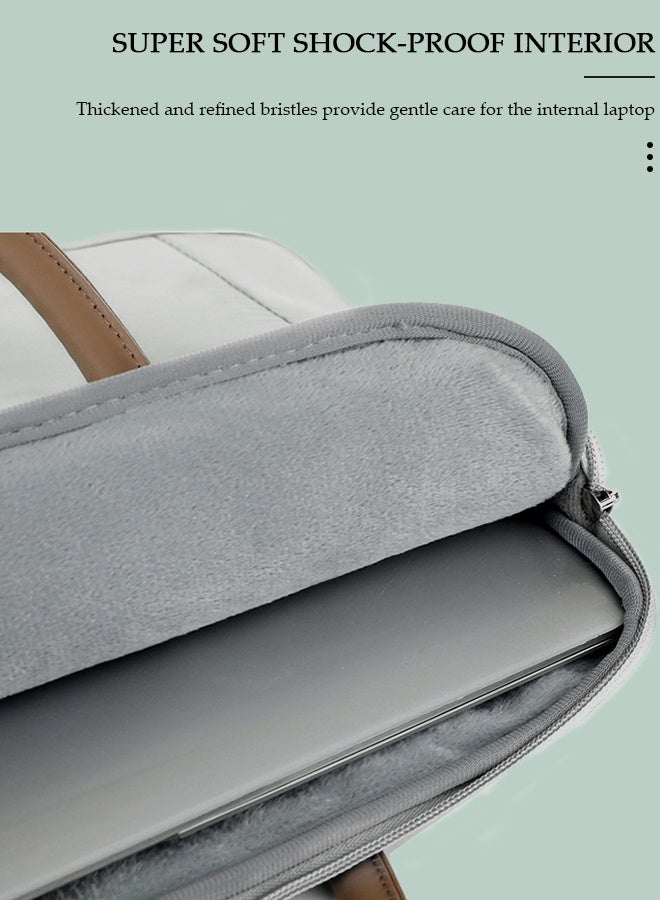 DUNISO 15.6 Inch Laptop Bag Lightweight Computer Bag Travel Business Briefcase Water Resistance Shoulder Messenger Bag Crossbody Bag for Men and Women Work Office - Image 4