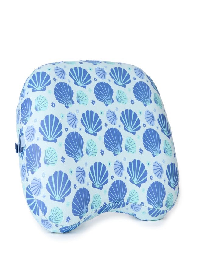 Ballast Removable and Washable Pillowcase for The Beach Pillow (Tropical Blue Seashells) - Image 1
