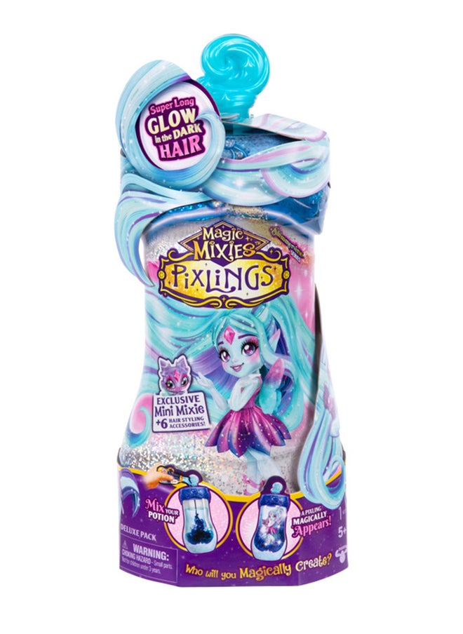Magic Mixies PIXLINGS S2 GALAXY HAIR DOLL SINGLE PK FLYT  - Image 3