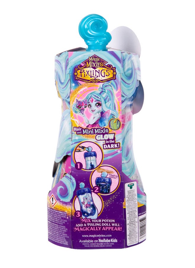 Magic Mixies PIXLINGS S2 GALAXY HAIR DOLL SINGLE PK FLYT  - Image 2