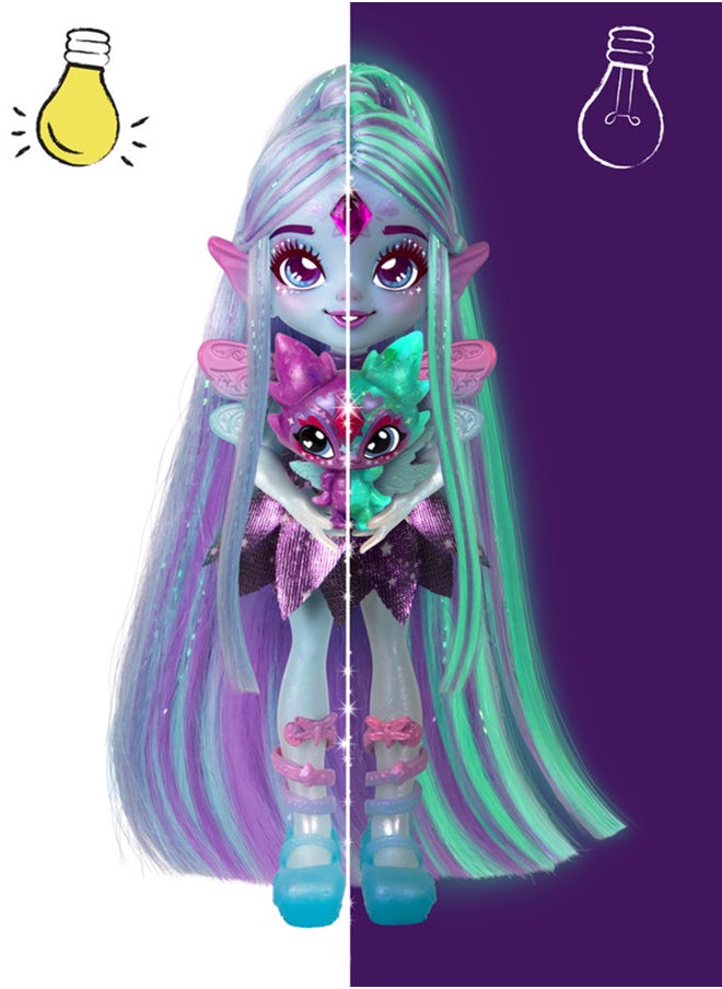 Magic Mixies PIXLINGS S2 GALAXY HAIR DOLL SINGLE PK FLYT  - Image 4