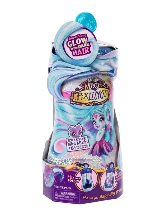 Magic Mixies PIXLINGS S2 GALAXY HAIR DOLL SINGLE PK FLYT  - Image 5