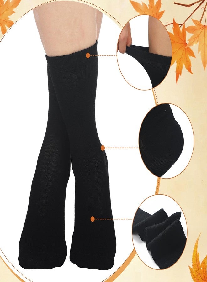 Skicuff جوارب Skicuff الداخلية من صوف الميرينو الأسود، 4 أزواج، جوارب دافئة للجنسين، مناسبة للأحذية الشتوية والأنشطة الخارجية والتكتيكية والمشي لمسافات طويلة والرياضة. - Image 5