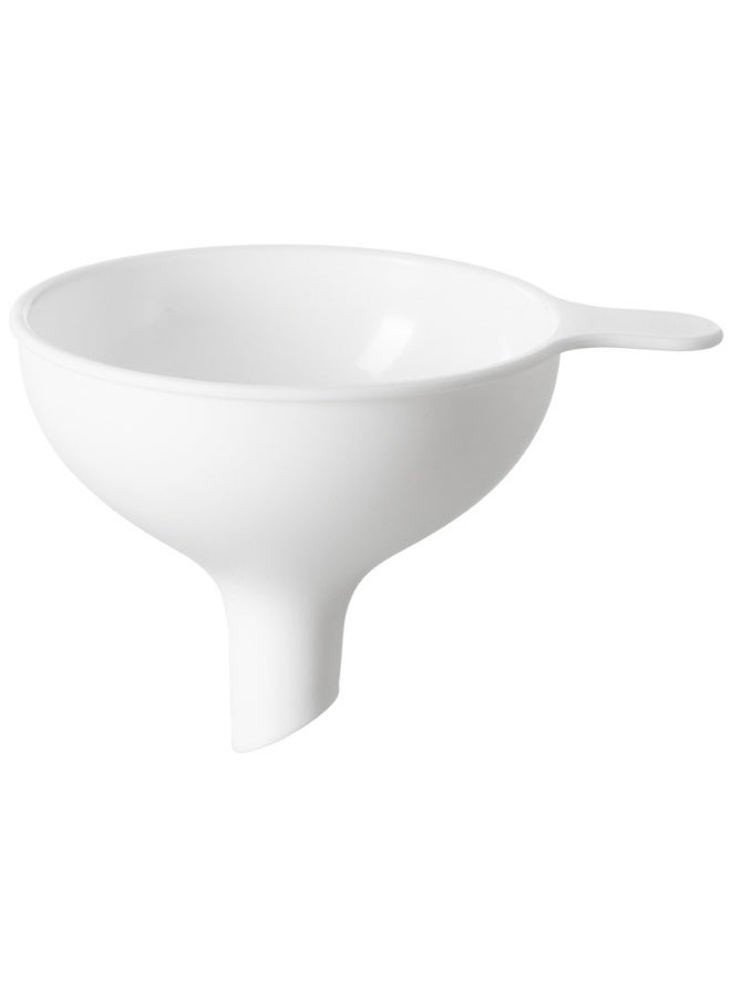 HOMESTAR Kitchen Household Food-Grade PP Plastic Funnel Small Diameter Oil Funnel Tool Liquid Separating Pouring Device Seasoning Wine Transfer Assistant Helper Comfortable Grip Smooth Lines Easy To Clean Slanted Tip Design Prevents Clogging Assist In Decanting Save Time And Effort - Image 2