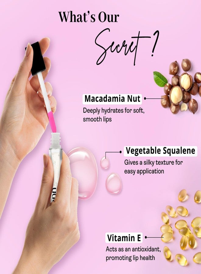 ENN Beauty pH Lip Oil | Color-Changing, Non-Sticky Lip Gloss with Squalene, Macadamia Nut & Vitamin E | Hydrating Formula for Soft, Plump Lips | 1.5ml - Image 5