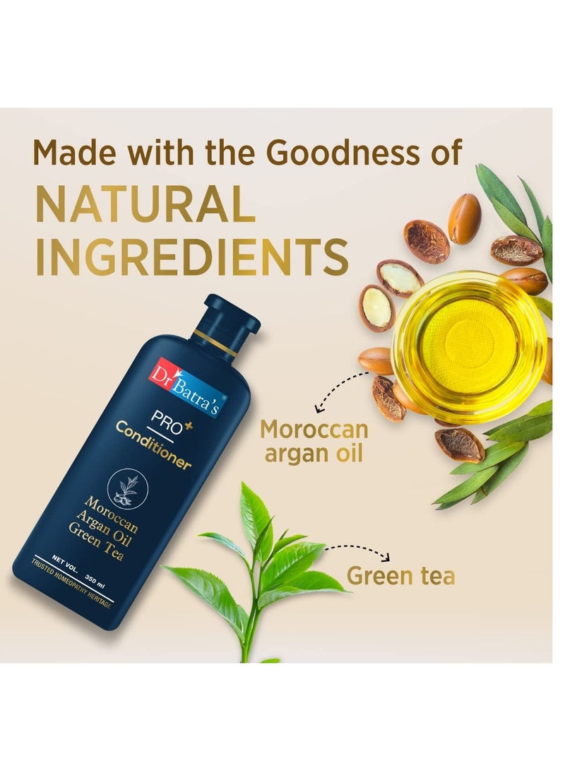 Dr Batra's PRO Hair Fall Control Shampoo 350ml PRO Conditioner 350 ml and PRO Hair Fall Control Oil 200ml - Image 4