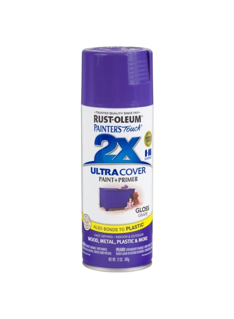 RUST-OLEUM Rustoleum 2X Painter's Touch Ultra Cover Spray (Grape)