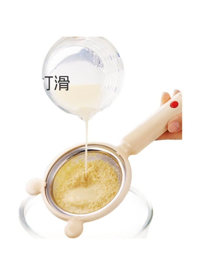 Doctor Ma Dr. Ma Baby Food Strainer, Fruit Juice And Soy Milk Filter, Egg Tart Liquid Strainer, Home Baking Tool - Image 2