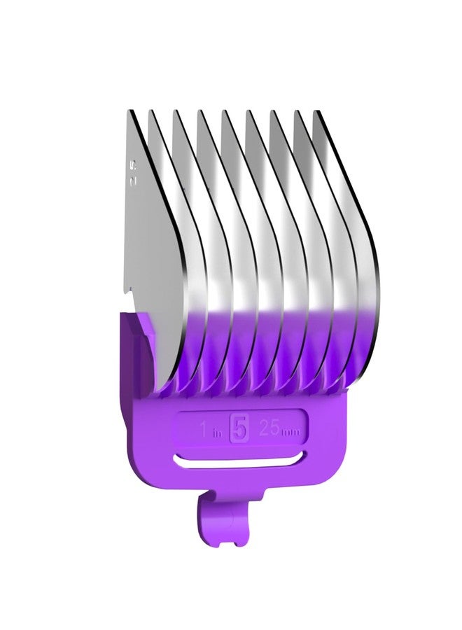 أوني سال أمشاط معدنية بنفسجية اللون من ون إز أول، مقاس 25 مم، لماكينات قص شعر الكلاب - Image 3