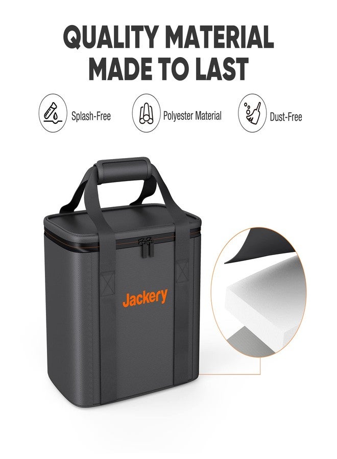 Jackery Carrying Case Bag (S Size) for Explorer 240 / 300 / 500 Portable Power Station - Black (Power Station Not Included) - Image 3