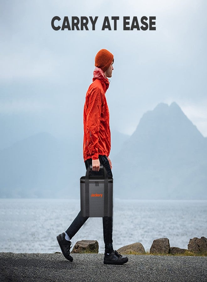 Jackery Carrying Case Bag (S Size) for Explorer 240 / 300 / 500 Portable Power Station - Black (Power Station Not Included) - Image 5