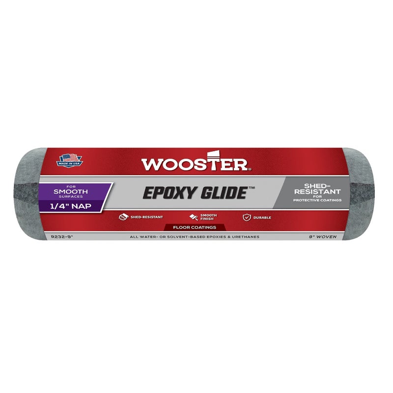 Wooster Brush R232-9 Epoxy Glide Roller Cover, 1/4-Inch Nap, 9-Inch - Image 4
