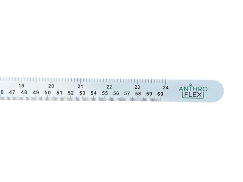 AnthroFlex (Pack of 5) AnthroFlex Infant Head Circumference Tape Measure for Pediatrics, Baby, Babies - Plastic, Reusable, Non-Stretchable with End Insert - for OFC Occipital Frontal Circumference Measurement - Image 3