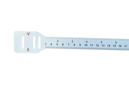 AnthroFlex (Pack of 5) AnthroFlex Infant Head Circumference Tape Measure for Pediatrics, Baby, Babies - Plastic, Reusable, Non-Stretchable with End Insert - for OFC Occipital Frontal Circumference Measurement - Image 2