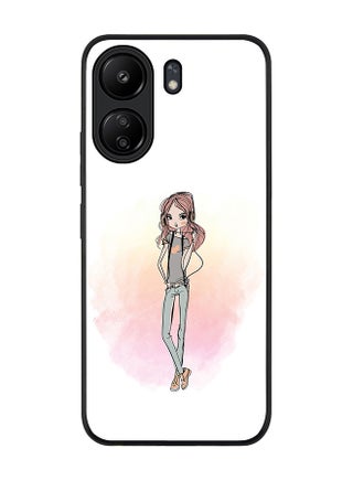 Rugged Black edge case for Xiaomi Poco C65, Slim fit Soft Case Flexible Rubber Edges Anti Drop TPU Gel Thin Cover- Girl Next Door - pzsku/Z527D9594DD45AE79F406Z/45/_/1705913465/cfa4014b-7648-46b4-a88d-b4c55ed1ad75